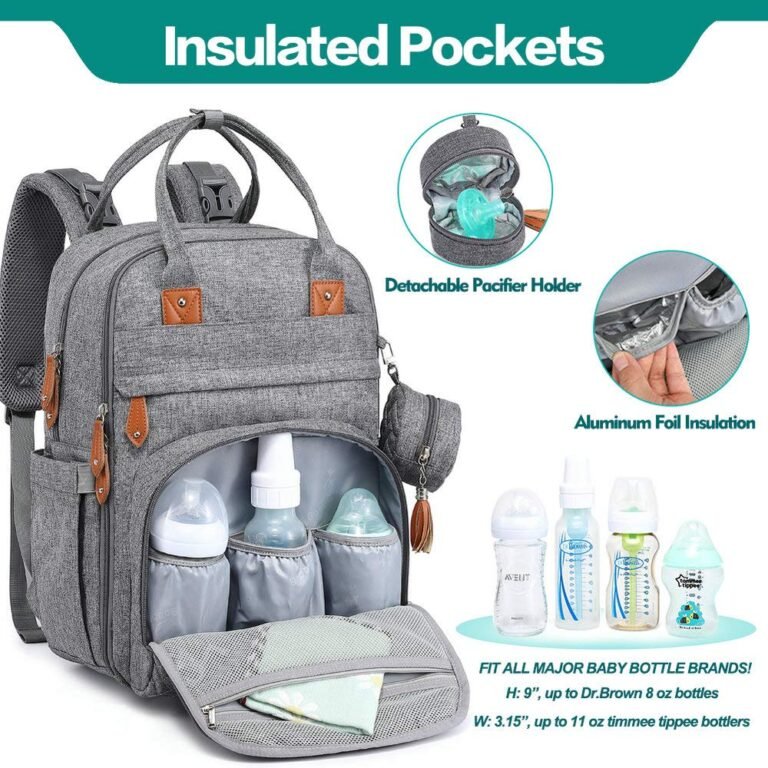 Baby Shower Gift Ideas: BabbleRoo Waterproof Diaper Bag Backpack