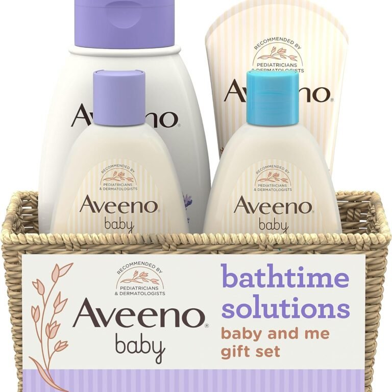 Baby Shower Gift Ideas: Aveeno Baby Bathtime Solutions Baby & Me Gift Set