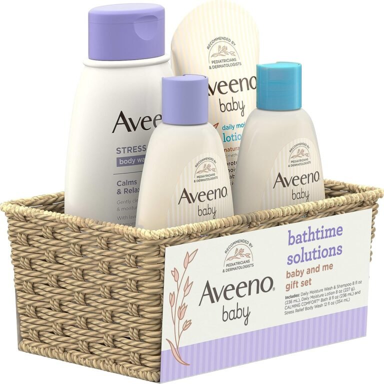 Baby Shower Gift Ideas: Aveeno Baby Bathtime Solutions Baby & Me Gift Set